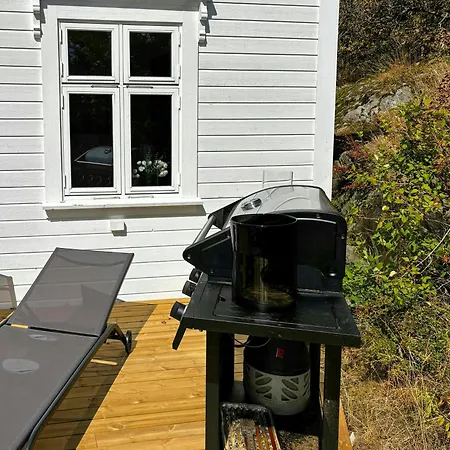Сasa de vacaciones Renovated Coastal With Jetty Arendal Færvik
